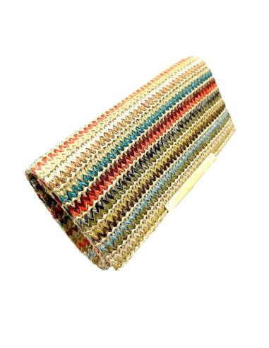 BOLSOS COLORIDOS ESTILO RAFIA PARA BODA Y BAUTIZO CARTERA PEQUEÑA