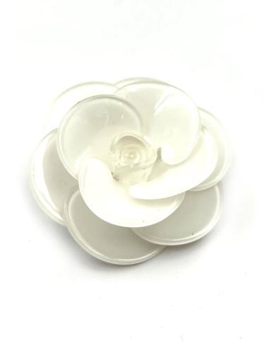 BROCHES MUJER FLORES CAMELIA BLANCAS VENTA ONLINE