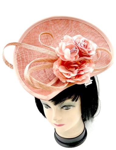 TOCADOS BODAS ROSAS MAQUILLAJE MUY ELEGANTES