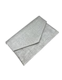 BOLSOS PLATEADOS DE FIESTA CARTERA RAFIA INVITADAS DE BODAS Y EVENTOS