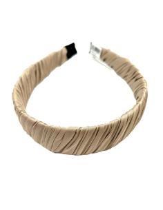 Imagen del producto DIADEMAS MUJER BEIGE DE FIESTA BODA Y NOCHE DISEÑO ACTUAL