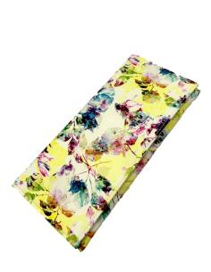 CARTERAS DE FIESTA ESTAMPADAS AMARILLO PARA BODAS BAUTIZOS Y COMUNIONES