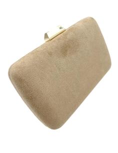BOLSOS BEIGE TOSTADO TOPO DE FIESTA BODA Y NOCHE