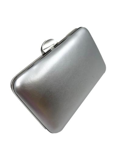 BOLSOS PLATEADOS DE FIESTA METALIZADOS GLAM PARA INVITADAS DE BODAS