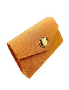 BOLSOS NARANJAS DE FIESTA PARA BODAS EN VERANO ORIGINAL CIERRE PIEDRA