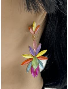 PENDIENTES DE FIESTA EN MULTICOLOR PARA EVENTOS 2