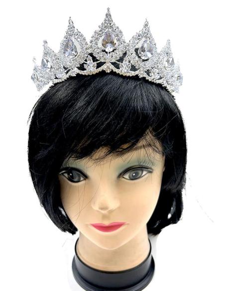TIARAS JOYA CON DESTELLOS BRILLO CRISTAL DE FIESTA Y EVENTOS DE NOCHE