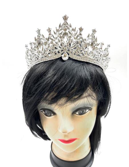 TIARAS ESPECTACULARES PARA EVENTOS INOLVIDABLES CON PEDRERIA DE FIESTA