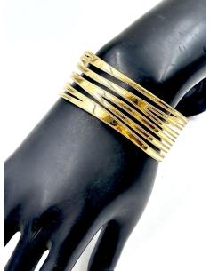 PULSERAS DORADAS ANCHAS IDEAL FONDO DE ARMARIO 2