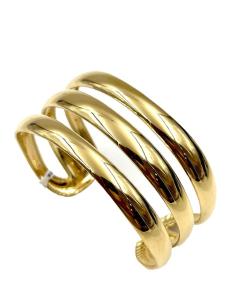 Imagen del producto PULSERAS MUJER DE MODA DISEÑO DORADO ANCHO