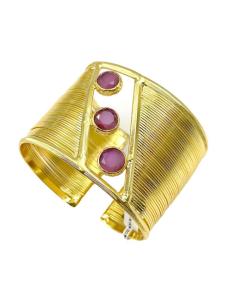 Imagen del producto BONITOS BRAZALETES DORADOS Y ROSAS PARA BODAS ESPECIAL INVITADAS