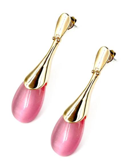 PENDIENTES ROSAS PARA BODAS BAUTIZOS Y EVENTOS