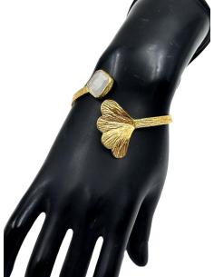 PULSERAS DORADAS CON PERLAS PARA BODAS Y BAUTIZOS Y COMUNIONES 2