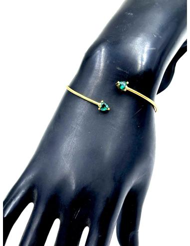 PULSERAS DORADAS FINITAS CON PEDRERIA...