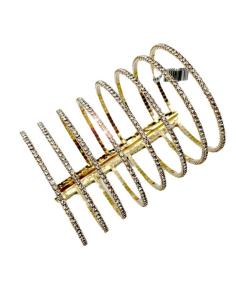 Imagen del producto ESTILOSAS PULSERAS DE FIESTA DORADAS ALTO BRILLO PARA BODAS