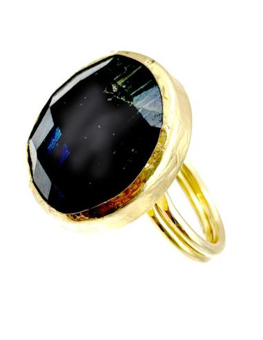 ANILLOS DE PIEDRAS SEMIPRECIOSAS DE LABRADORITA