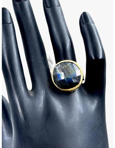ANILLOS DE PIEDRAS SEMIPRECIOSAS DE LABRADORITA