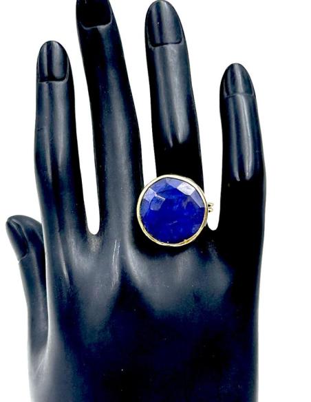 ANILLOS MUJER AZULONES DE PIEDRA SEMIPRECIOSA