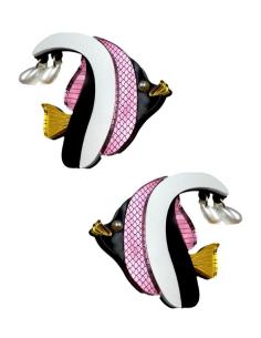 PENDIENTES ROSAS