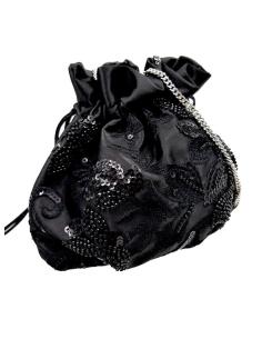 BOLSOS NEGROS LIMOSNERAS PARA MADRINAS E INVITADAS