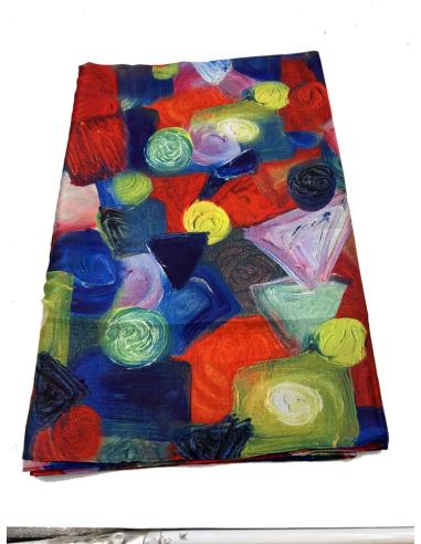 PAÑUELOS MUJER BONITOS EN VERDES AZULES Y ROJOS