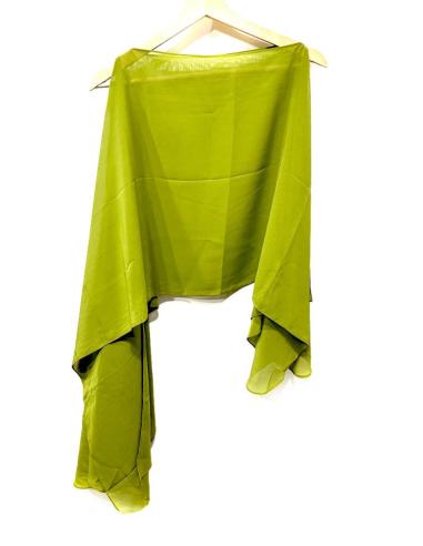 CAPAS BODA Y FIESTA VERDES PISTACHO OSCURO DE GASA ELEGANCIA EXTRA