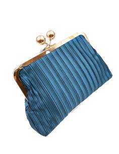 BOLSOS VINTAGE BODA AZULES PETROLEO MUY ELEGANTES