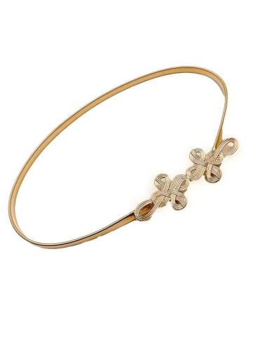 CINTURONES MUJER DORADOS DE FIESTA ELASTICOS
