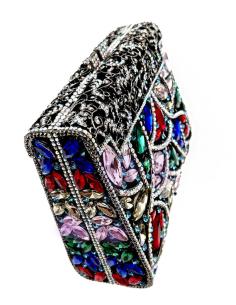 BOLSOS JOYA PARA MADRINAS DE BODAS EN CRISTAL MULTICOLOR 2