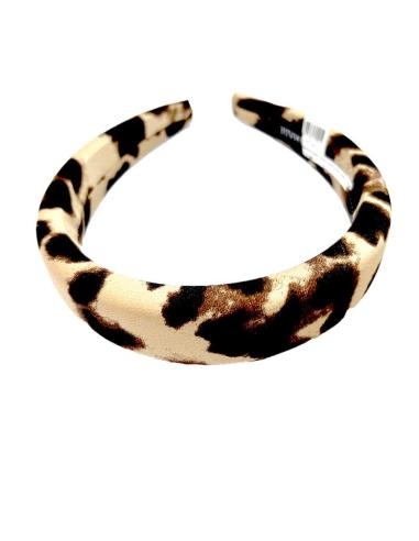DIADEMAS ANIMAL PRINT MARRONES CAMEL Y NEGRAS