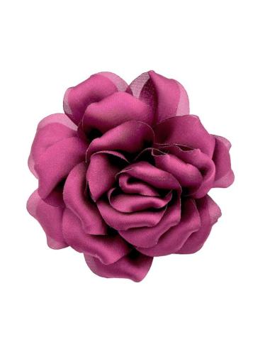 FLORES PEQUEÑAS VINO BURDEOS DE TELA PARA BODAS