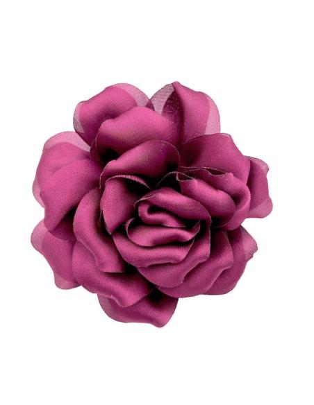 FLORES PEQUEÑAS VINO BURDEOS DE TELA PARA BODAS