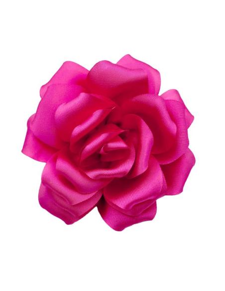 FLORES PEQUEÑAS FUCSIAS DE TELA PARA BODAS BAUTIZOS Y COMUNIONES