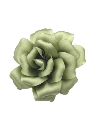 FLORES PEQUEÑAS VERDES CLARO DE TELA PARA DECORAR PEINADOS