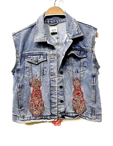 CHALECOS VAQUEROS DE MODA CON BORDADOS CHIC ESTETICA WESTERN