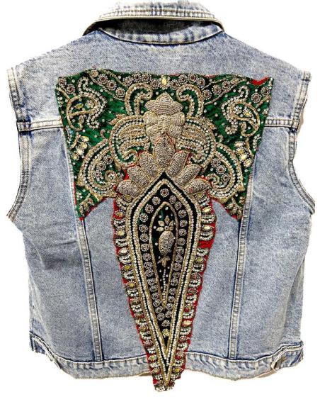 CHALECOS VAQUEROS DE MODA CON BORDADOS CHIC ESTETICA WESTERN