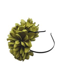 DIADEMAS PARA INVITADAS DE BODA CON FLORES VERDES | EL JARDIN DEL DESEO