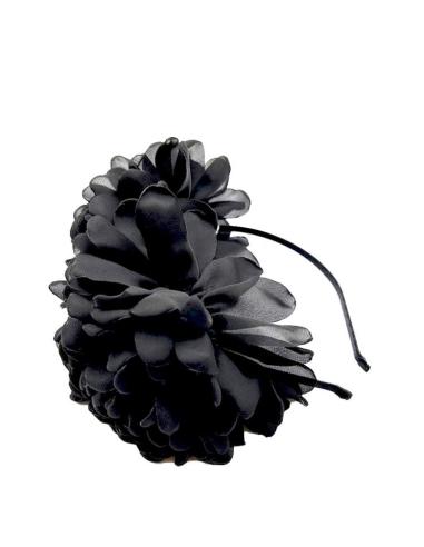 DIADEMAS PARA INVITADAS DE BODA CON FLORES NEGRAS | EL JARDIN DEL DESEO