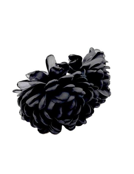 DIADEMAS PARA INVITADAS DE BODA CON FLORES NEGRAS | EL JARDIN DEL DESEO