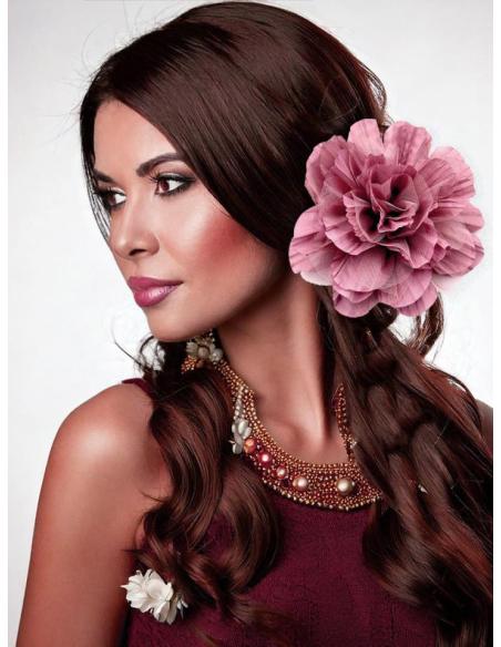 FLORES ROSAS PARA INVITADAS Y MADRINAS DE BODAS | EL JARDIN DEL DESEO