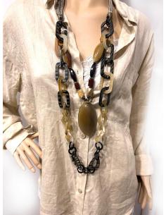 COLLARES MUJER TONOS TIERRA EXOTISMO AFRICANO | EL JARDIN DEL DESEO 2