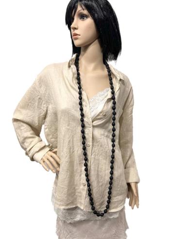 COLLARES NEGROS PARA LLEVAR LARGO O CORTO | EL JARDIN DEL DESEO