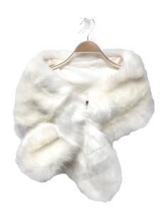 ESTOLAS BLANCAS PARA NOVIA DE PELO SINTETICO | EL JARDIN DEL DESEO 2