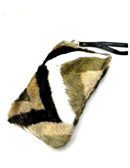 BOLSOS DE PELO TONOS NEUTROS PARA LOOK DE DIA