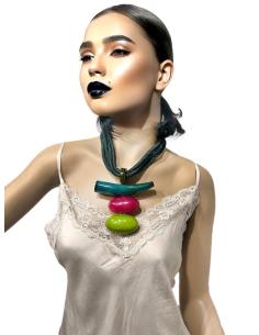 Imagen del producto COLLARES ASTA VERDES BOTELLA DE VERANO E INVIERNO | EL JARDIN DEL DESEO