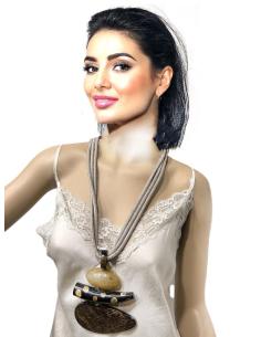 Imagen del producto COLLARES TOPO LARGOS CON COLMILLO ASTA LUNARES | EL JARDIN DEL DESEO