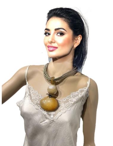 COLLARES DORADOS DE ASTA JOYAS TRIBALES | EL JARDIN DEL DESEO