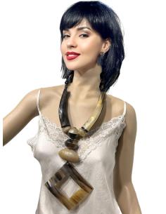 COLLARES EXCLUSIVOS TONOS NATURALES DE ASTA | EL JARDIN DEL DESEO