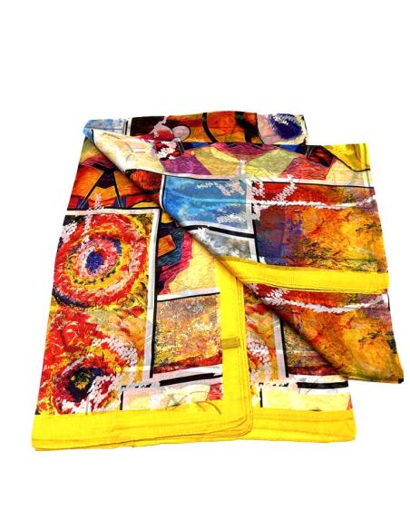 PAÑUELOS SEDA PARA MUJER COLORIDO FAVORECEDOR | EL JARDIN DEL DESEO