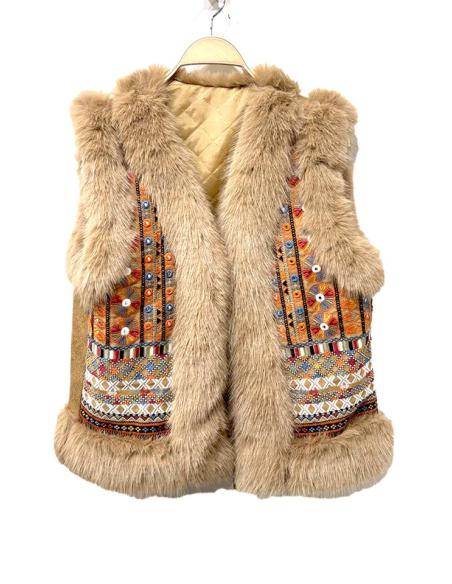 CHALECOS CAMEL PARA MUJER ESTILO BOHO | EL JARDIN DEL DESEO